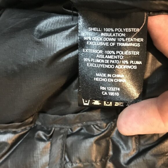 Paradox Womens L Down Puffer Coat With Hood Thin Packable Down - Picture 6 of 11